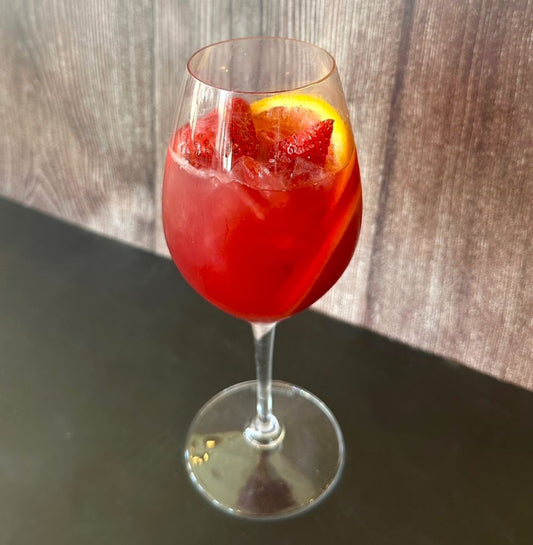Spirit Free Hibiscus Spiced Sangria