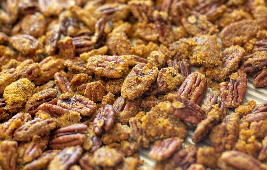 Sugared Curried Pecans