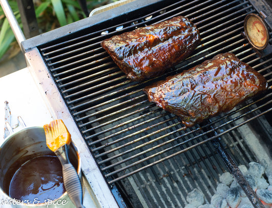 Sisters & Spice Grilled Pork Ribs