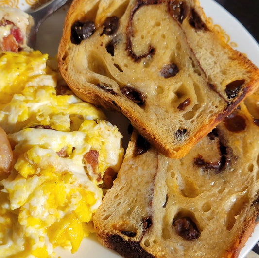 Cinnamon Raisin Sourdough Bread