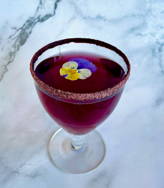 Blue Moon Citrus Teatail (mocktail)