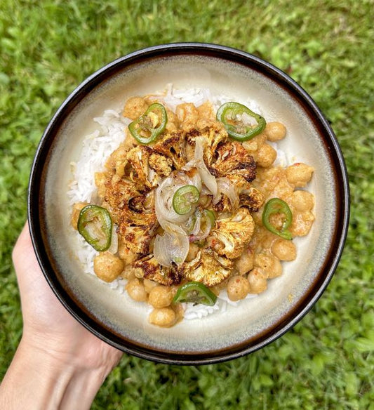 Vadouvan Curry with Cauliflower
