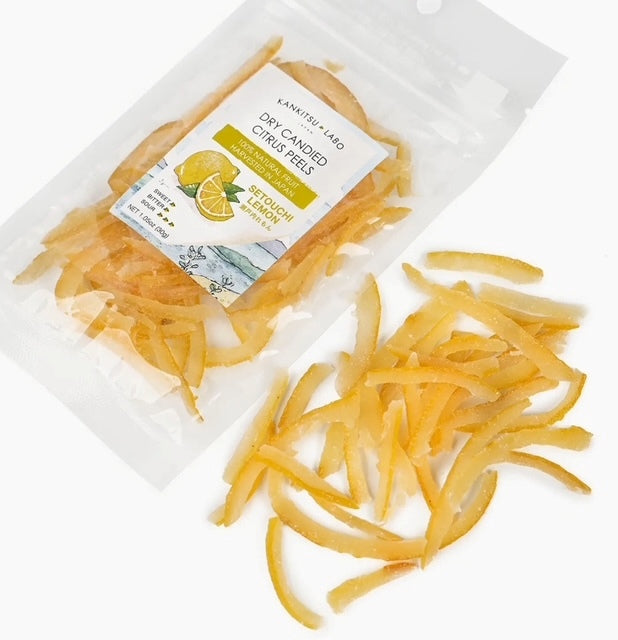 Dry Candied Citrus Peels