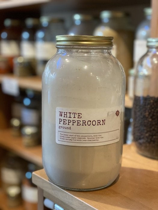 Peppercorn White Ground
