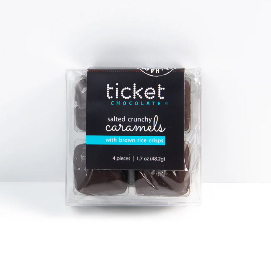 Ticket Salted Crunchy Caramels