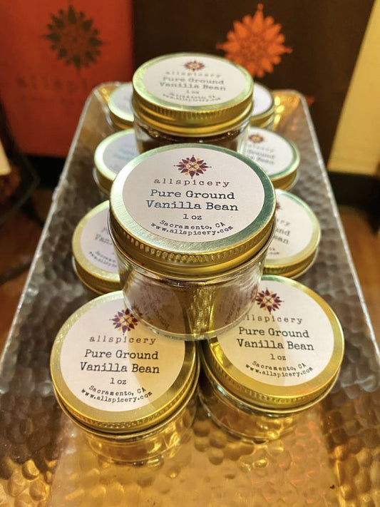 Pure Ground Vanilla Bean