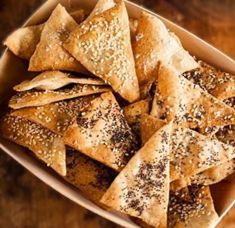 Spiced Lavash Crackers