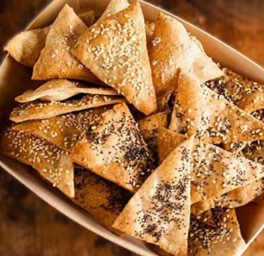 Spiced Lavash Crackers