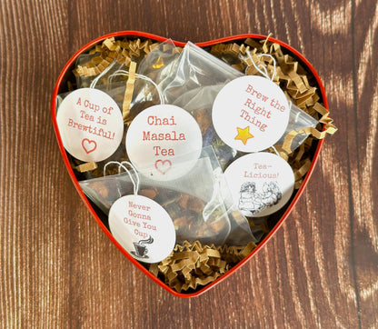 2_4  TEA + 1_4  ME Heart Tin