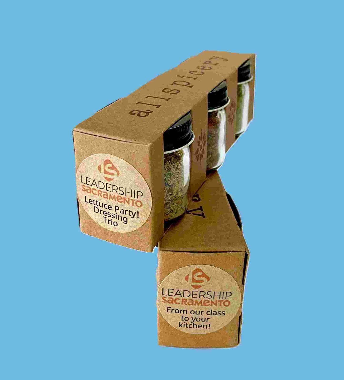 Leadership Sacramento Lettuce Party 3 Jar Salad Dressing Sampler