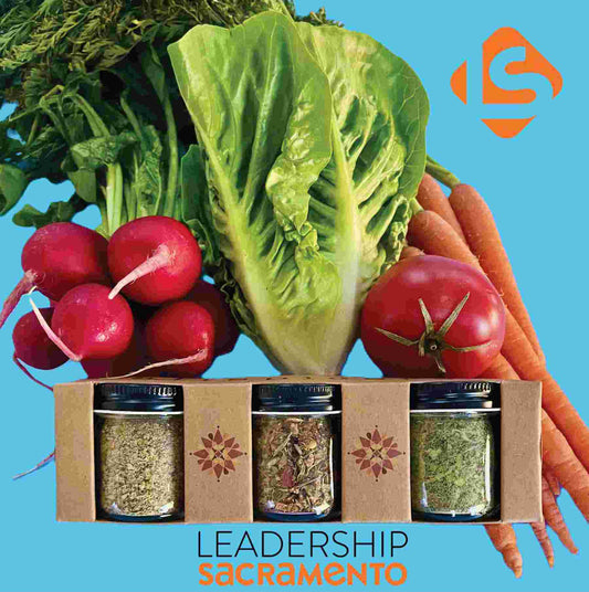 Leadership Sacramento Lettuce Party 3 Jar Salad Dressing Sampler