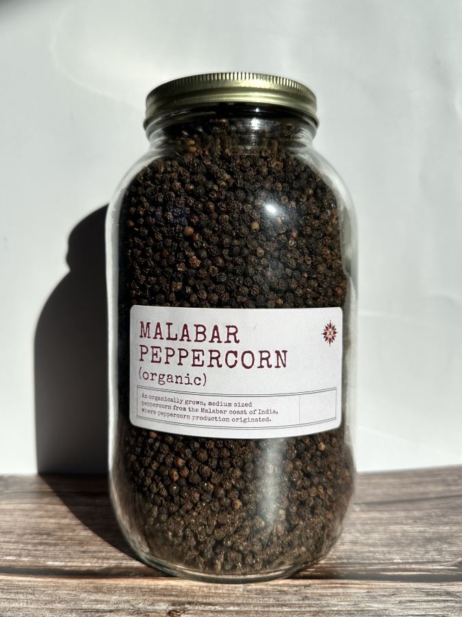 Peppercorn Malabar Organic