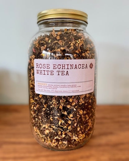 Rose Echinacea White Tea