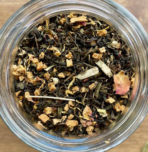 Rose Echinacea White Tea