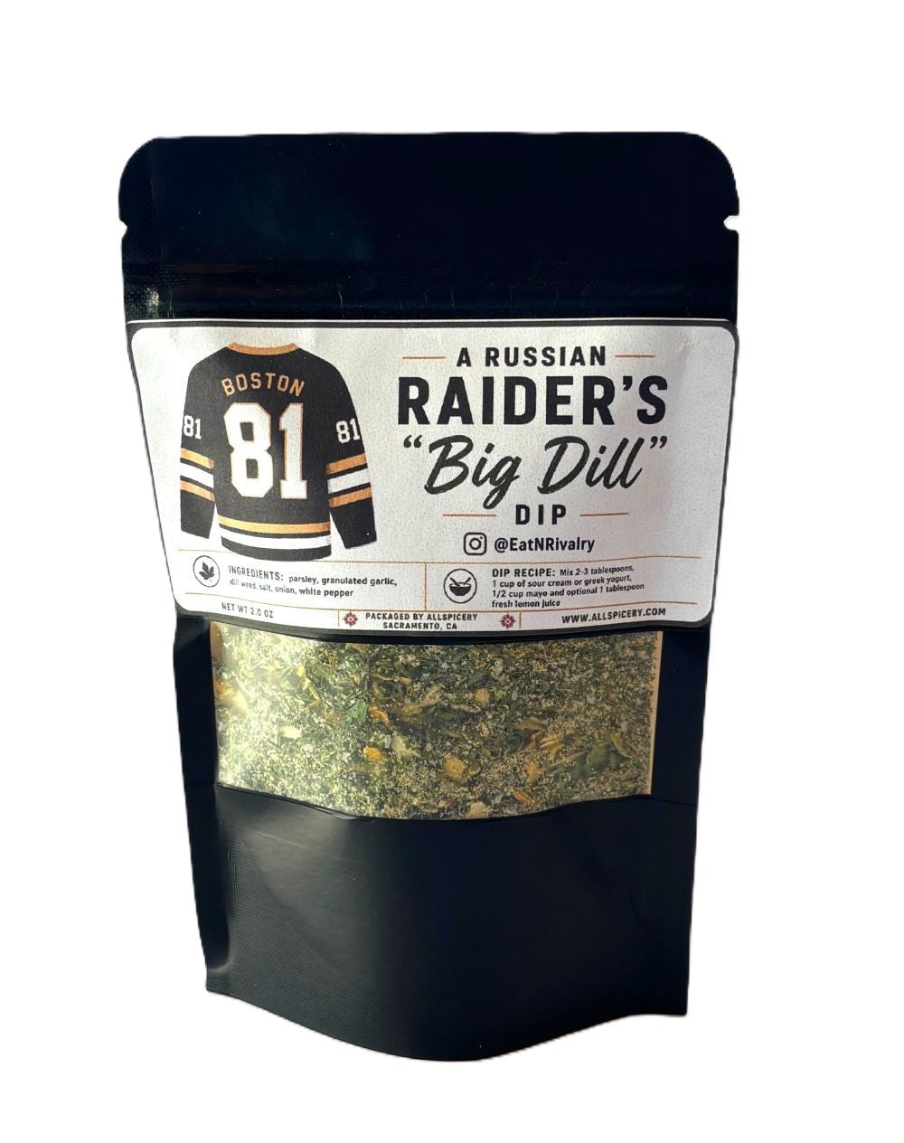 A Russian Raider's "Big Dill" Dip