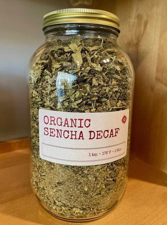 Sencha Organic Decaffeinated Tea