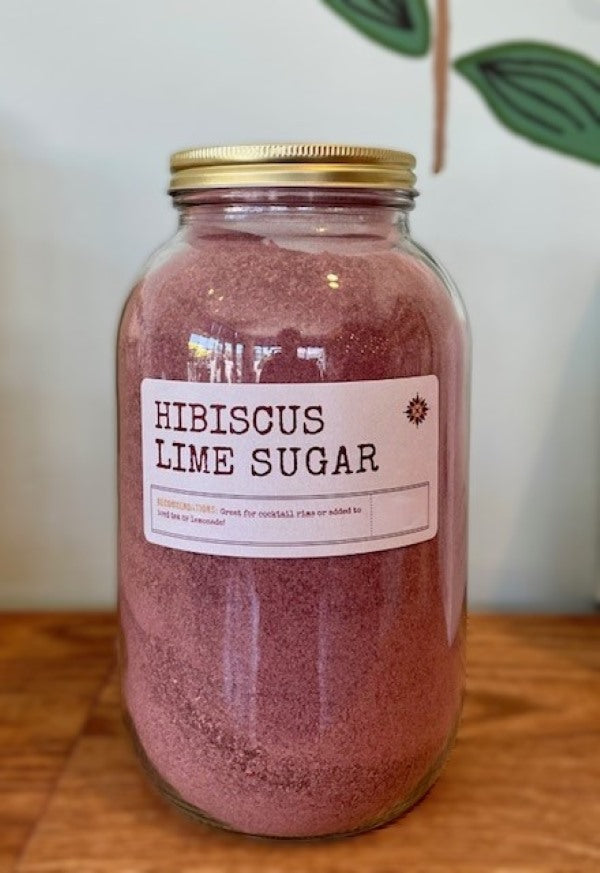 Hibiscus Lime Sugar