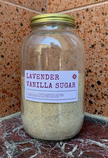 Lavender Vanilla Sugar