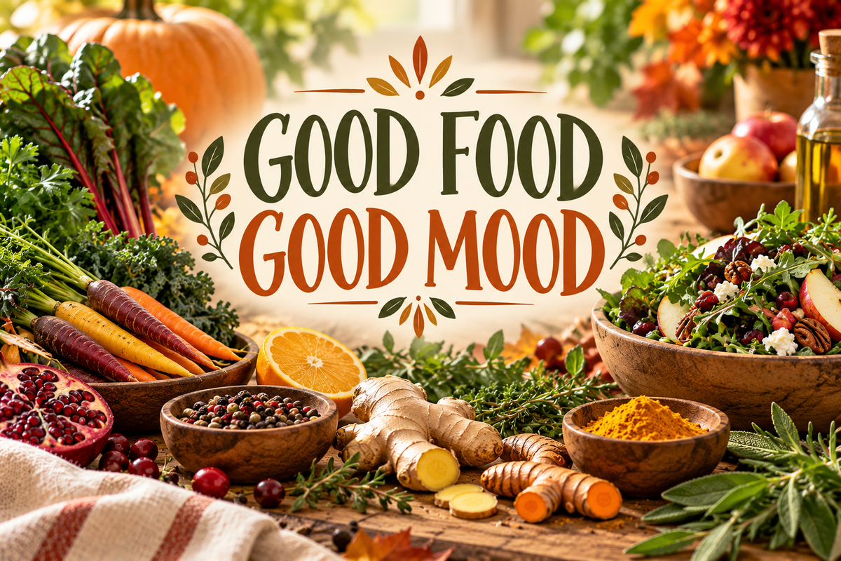 Good Food, Good Mood : A Season of Balance