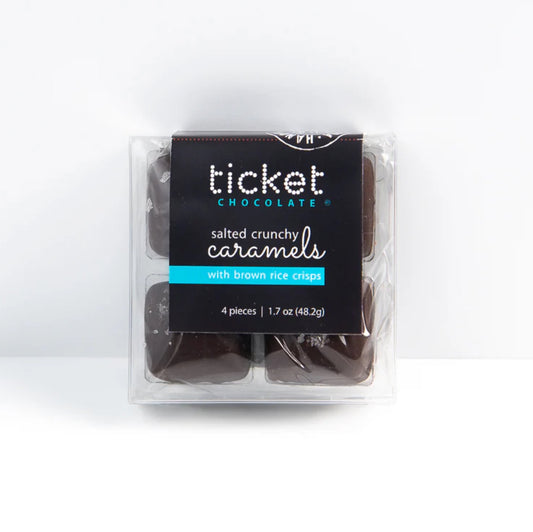 Ticket Salted Crunchy Caramels